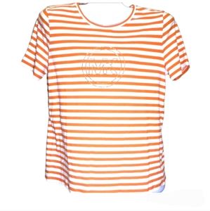 MICHAEL KORS Orange & White shirt